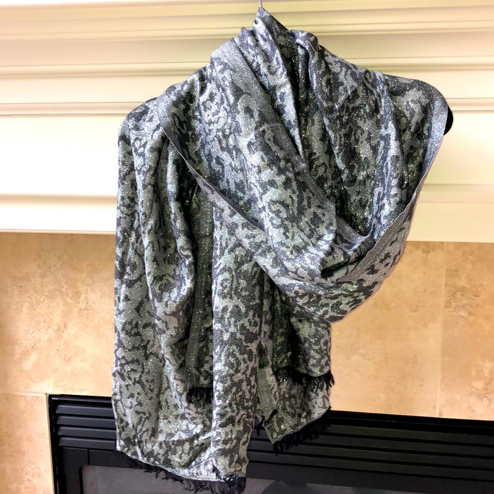 WHBM metallic scarf